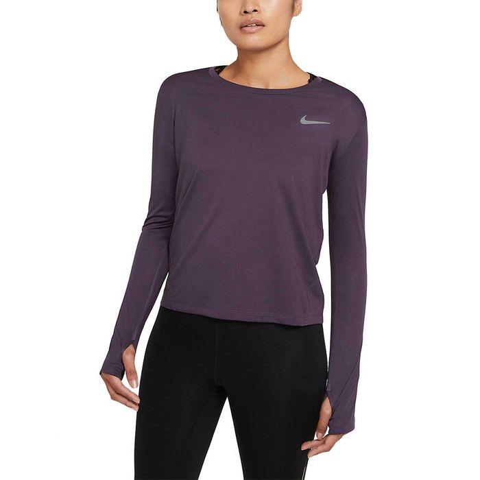 Nike miler dri fit running xl жіночий спортивний лонгслів