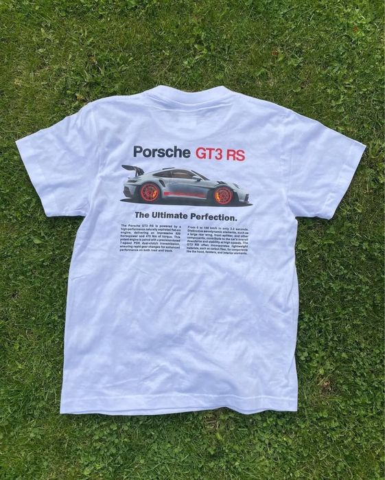 Футболка з принтом Porsche Bmw Audi Mercedes