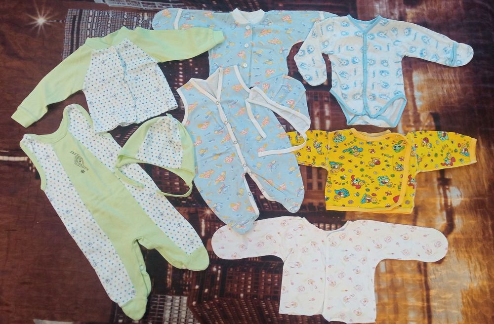 Новий одяг на вік 0–4 р: сліп, піжама, спорт. костюм, куртка та ін.