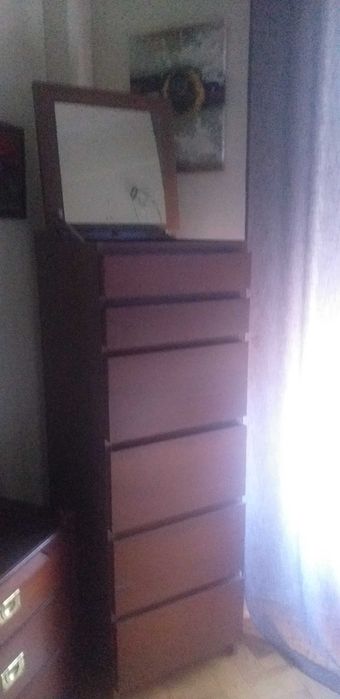 Vendo comoda 4 gavetas e aparador de quarto