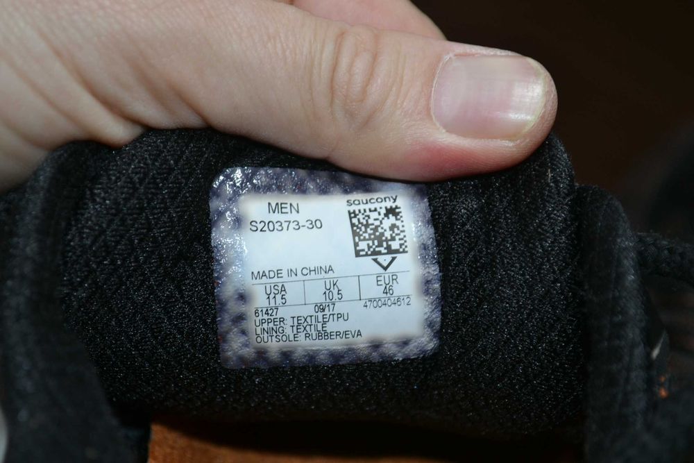 saucony ride 10 кроссовки 46р оригинал
