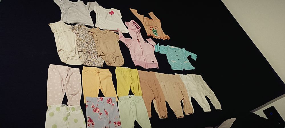 Ubrania niemowlęce rozmiar 62