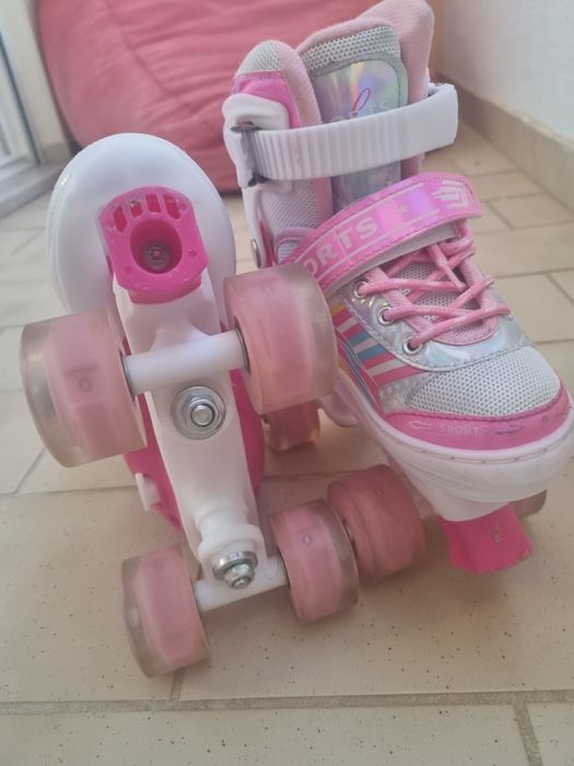 Vendo patins 4 rodas 31-34
