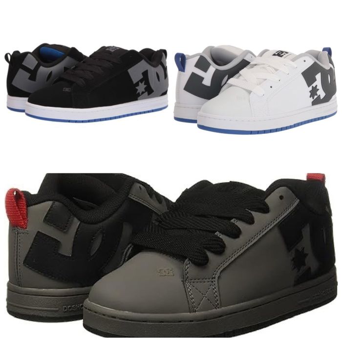 Кросівки DC shoes 43/28 Court Graffik кроссовки greyred