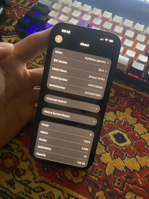 Iphone 14 Pro uszkodzony