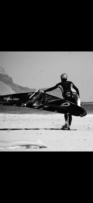 Wingfoil Wing 5.0 pulse com retranca GONG COMO NOVA