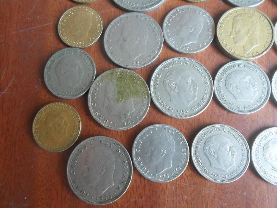 43 moedas de espanha