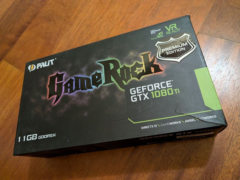 Відеокарта Palit GeForce GTX 1080 Ti GameRock Premium Edition,