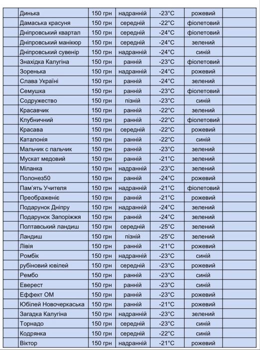 Саджанці винограду | 2 річні | Саженцы винограда | ОПТ та роздріб