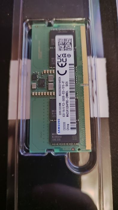 Ram ddr5 sodimm 2x8gb 5600mhz