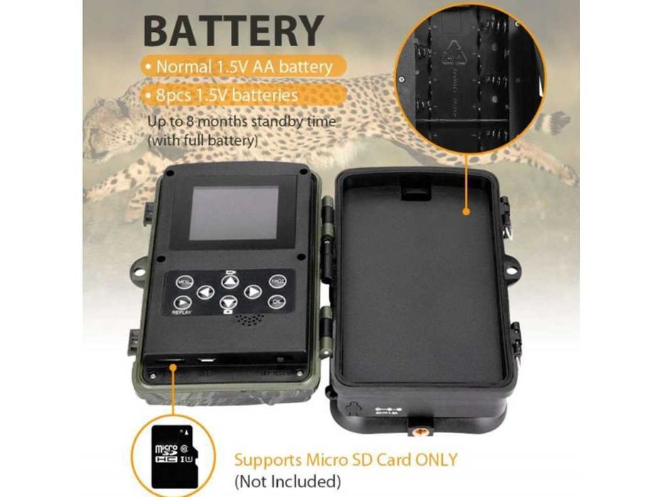 Câmara de Caça HC-810A 24MP Cartão SIM Visão Noturna (Nova)