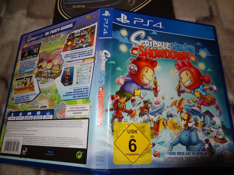 + Scribble NAuts Showdown + gra na PS4 bdb