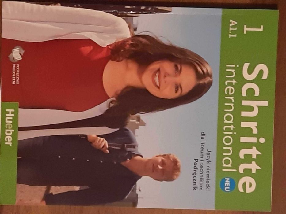 Książka do języka niemieckiego Schritte international