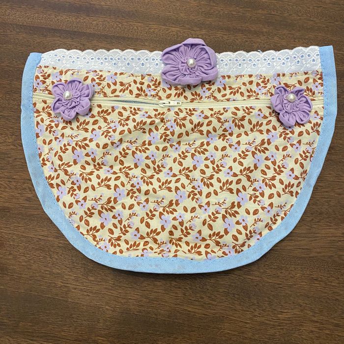 Toalha pequena com bolso