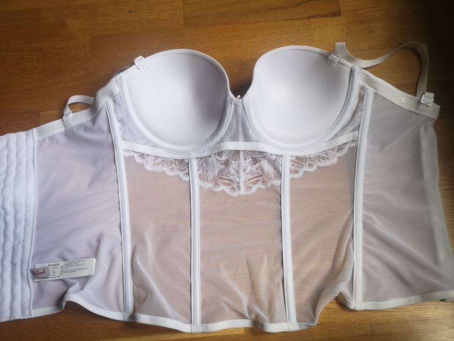 Gorset biały 75 D