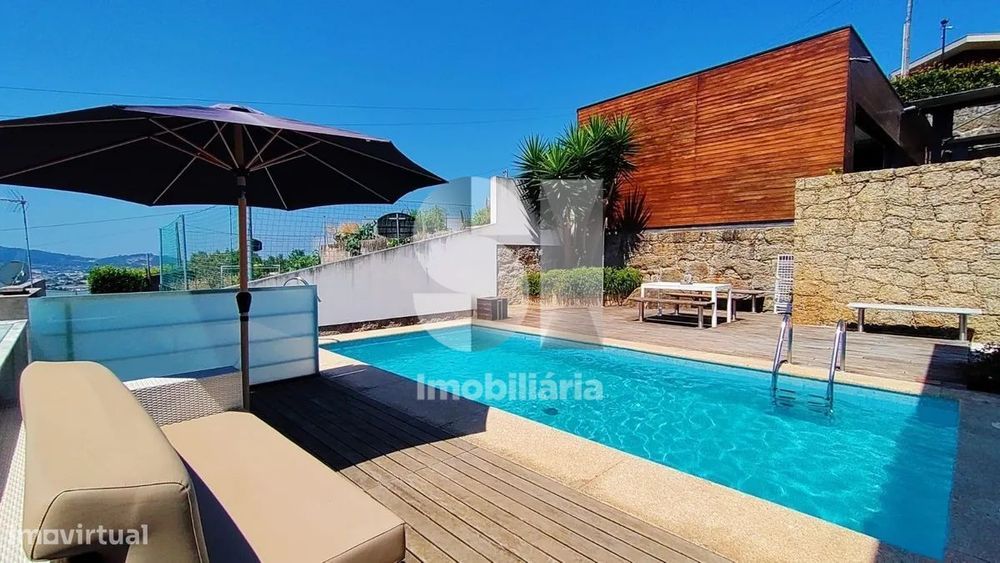Moradia T5 Exclusiva c/ Piscina e Spa | Guimarães