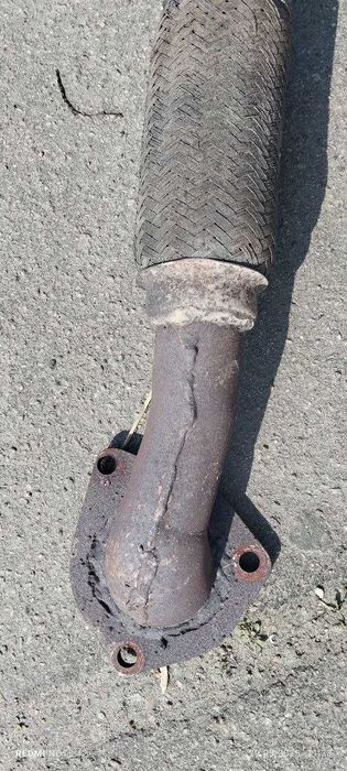 Приймальна труба (штани) Ланос 1.5 Євро 2 під вертикальний каталізатор