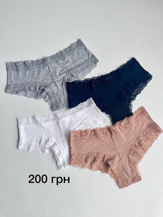 Трусики Victoria’s secret XS S M L чики труси Виктория Сикрет