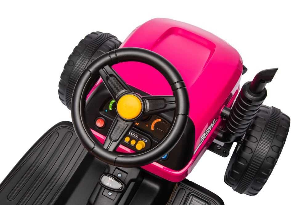 Traktor Ciągnik na Akumulator BBH-030 z przyczepką Auto Pojazd