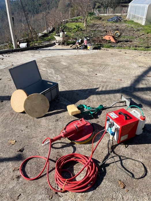 Máquina elétrica de arear