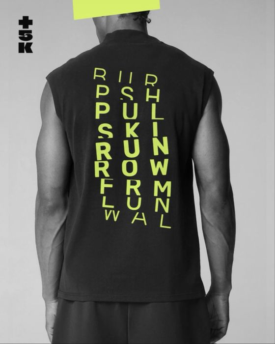 T-shirt sem mangas Hyrox / Hybrid +5K