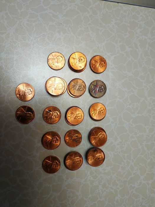 Продам монети 1 цент США