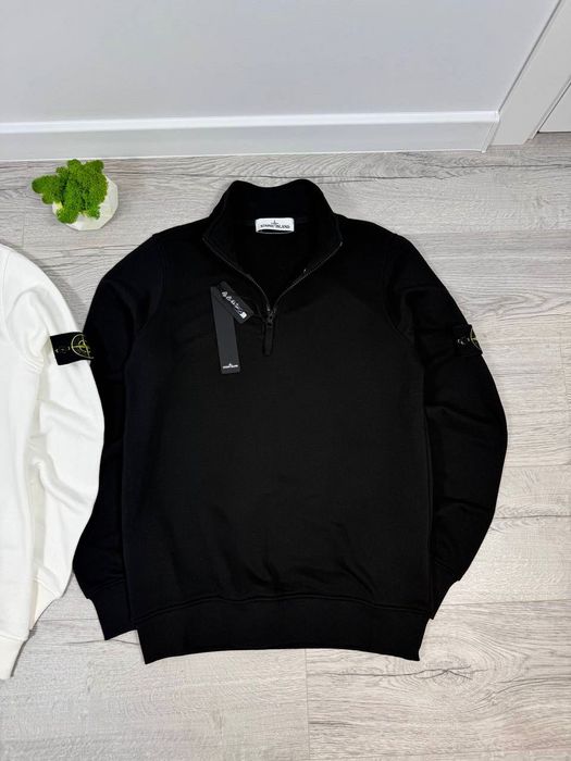 ‼️NEW‼️БЕЗ ПРЕДОПЛАТ‼️Мужская кофта полу замок стон исланд stone island | мужская полу зипка стон исланд | кофта стоник | зипка стон Айленд | 1/3 стон