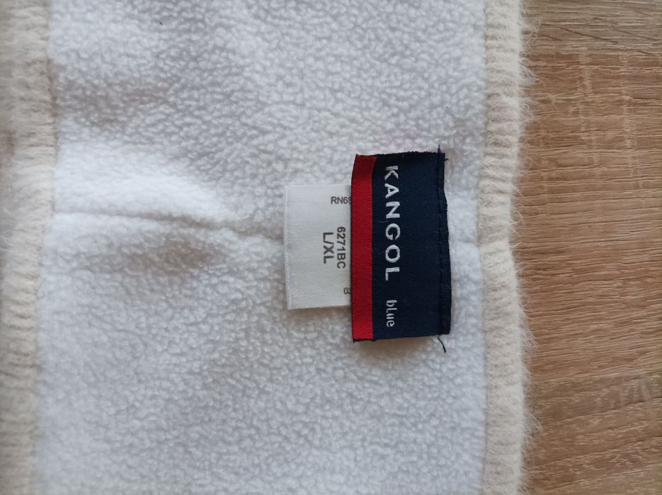 Kangol szeroka opaska, angora