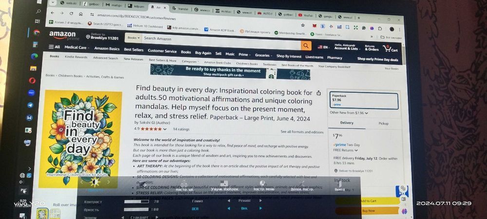 Монитор 24" AOC E2450Swda Black