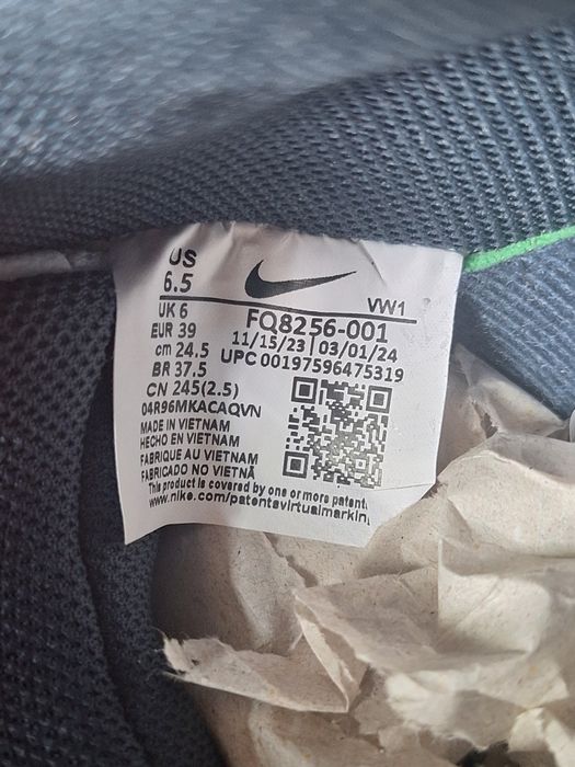 Nowe Buty Nike Air Flight '89 Low Granatowe