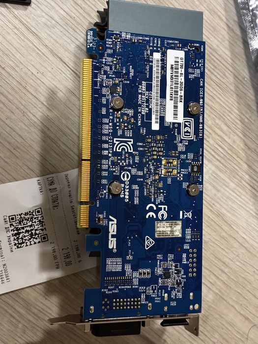 Відеокарта ge force gt 730 2gb