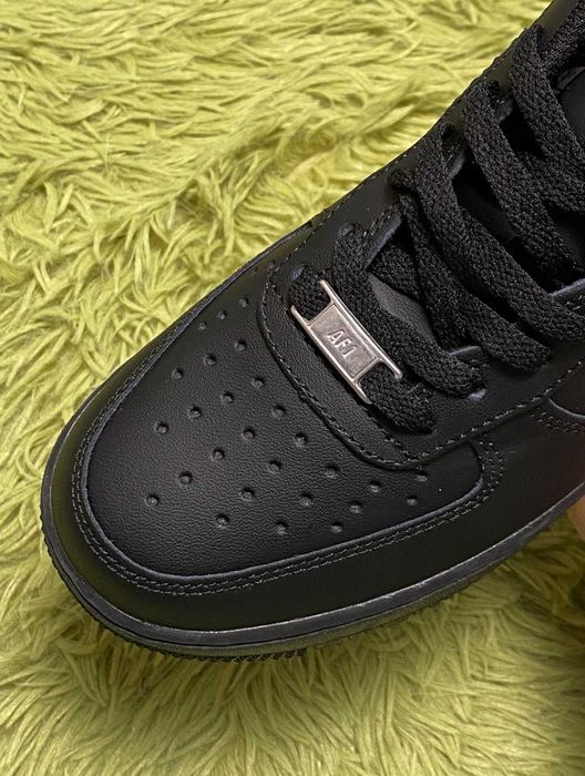 Nike_Air_Force_1_Low_'07_Black męskieTrampki r.45