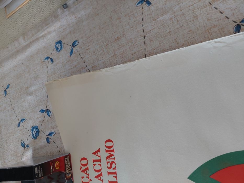 Raro cartaz original 25 abril 1974 MFA