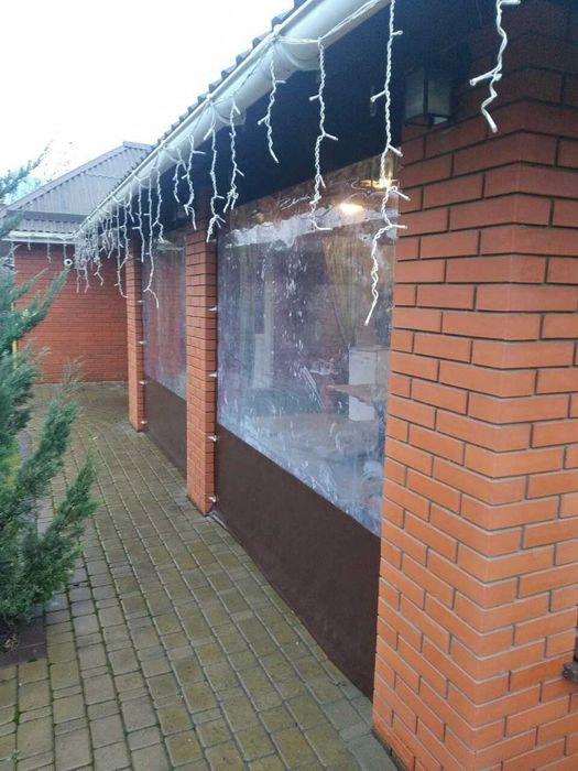 М'які вікна для альтанки/тераси