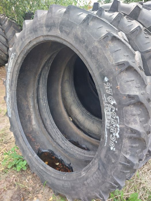 270/95R38 (11.2R38 ) Kleber opony używane rolnicze para