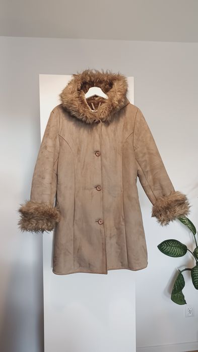 Kożuszek kożuch płaszcz zimowy vintage
