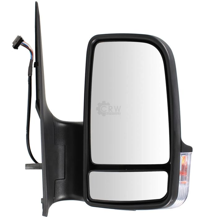 Lusterko Prawe Elektryczne Mercedes Sprinter 906 Volkswagen Crafter 2006-2017 Krótkie 6 Pin -