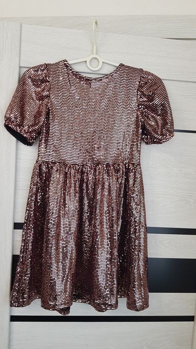 Роскошное нарядное красивое платье плаття сукня святкова блискуча 6/7л