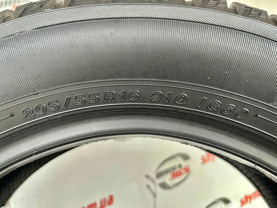 Зимові шини б/у 205/55 R16 Yokohama Ice Guard IG60 — арктичні, від 1 шт