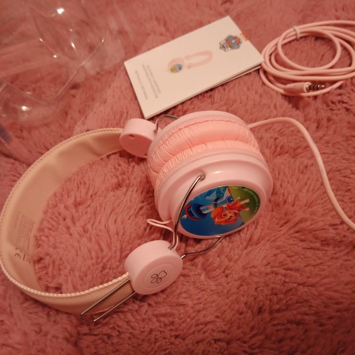 Słuchawki z mikrofonem psi patrol paw patrol