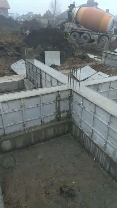 Бетонні роботи