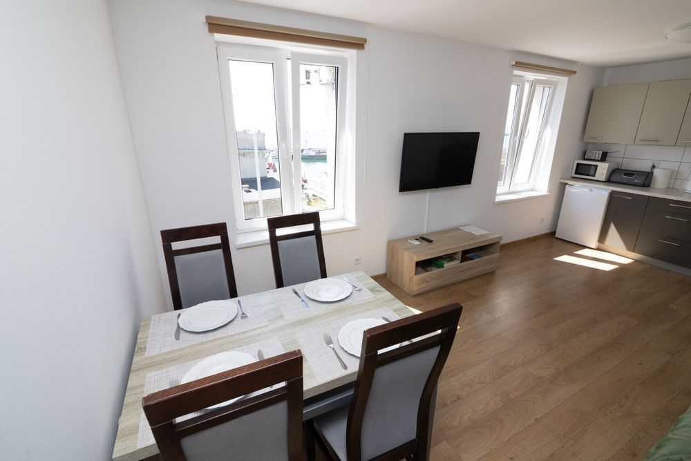Apartament blisko morza, z widokiem na wodę. Wolne od 28 lipca
