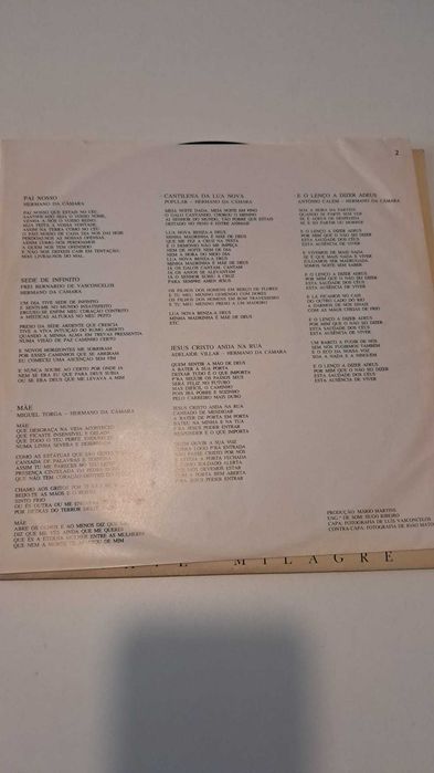 LP "O Melhor de Frei Hermano" - Duplo disco de vinil