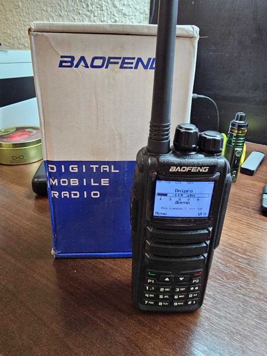 Продам комплект для цифрового радіозв'язку (DMR): Рація Baofeng DM-1701 + Хотспот на Raspberry Pi Zero W