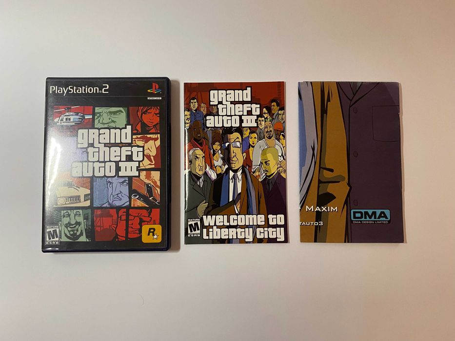Американські та німецькі видання GTA V, GTA San Andreas, GTA IV, GTA Vice City, GTA III для XBOX та PS. Ціни дивіться в описі