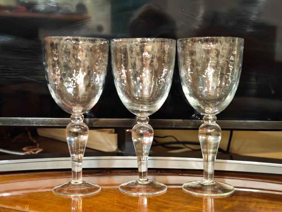 Zestaw kieliszków Bohemia szkło kryształowe