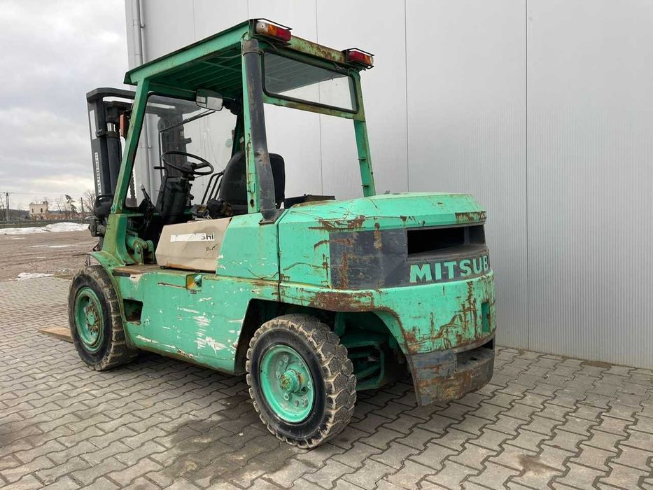 Wózek widłowy Mitshubisi 4,5 T diesel