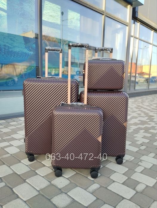 Валіза Wings WN01 Польща полікарбонат плюс