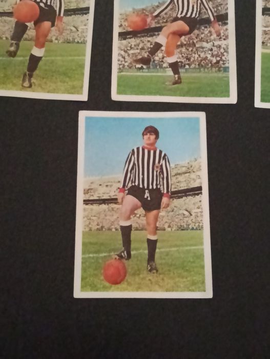 Lote de 11 cromos Varzim S.C.época 1970/71