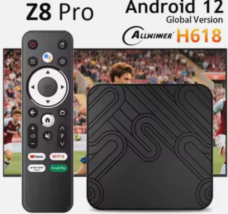 Android-box, ТВ-приставка Z8 PRO(H618, 4Gb/32Gb), повністю налаштована